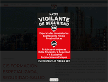 Tablet Screenshot of centrocis.es
